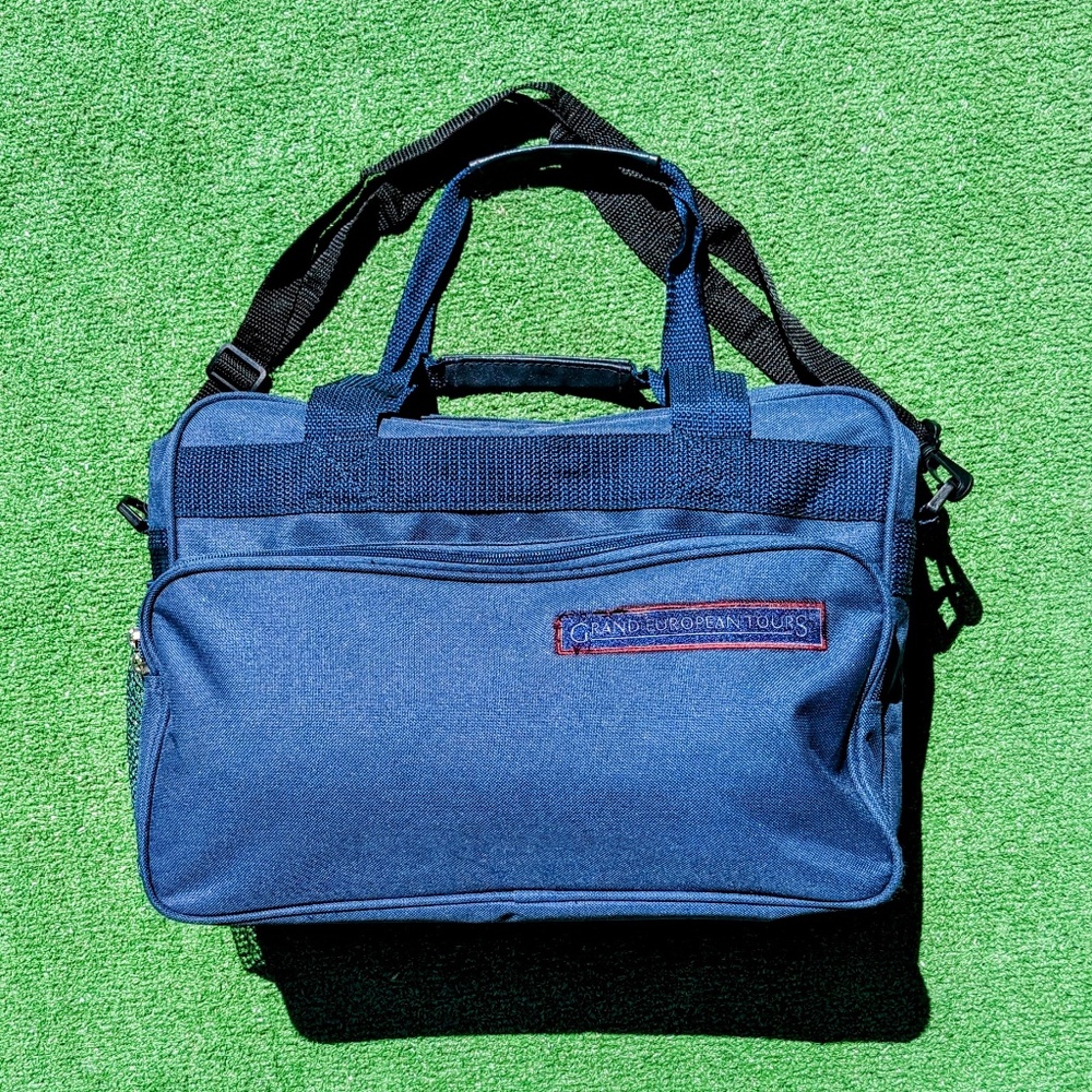 Lightweight Packable Crossbody Shoulder Travel Compact Messenger Multipocket Bag - Picture 2 of 6